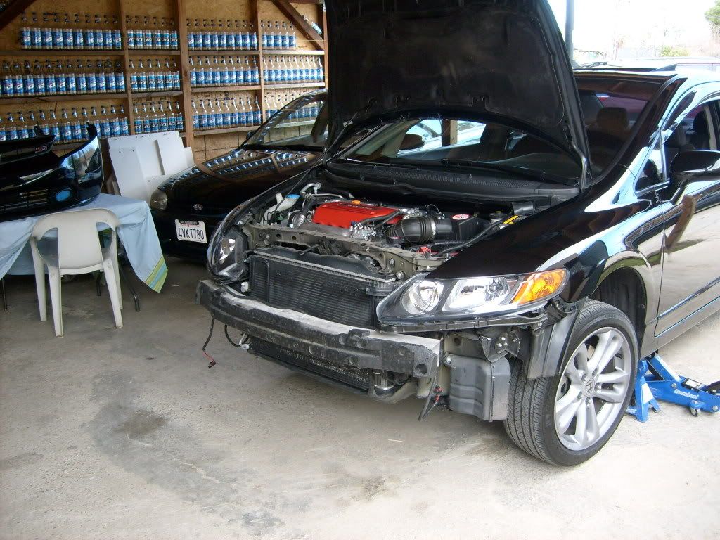 **I finally fixed my fogs (over 20 pics)** 8th Generation Honda Civic